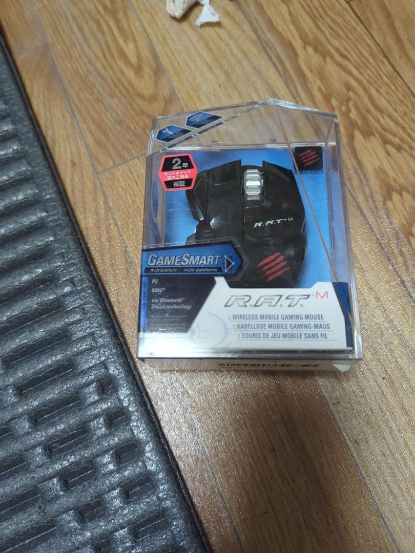 Mad Catz R.A.T.M Gaming Mouse Wireless Black Japan Import PC Peripheral Computer
