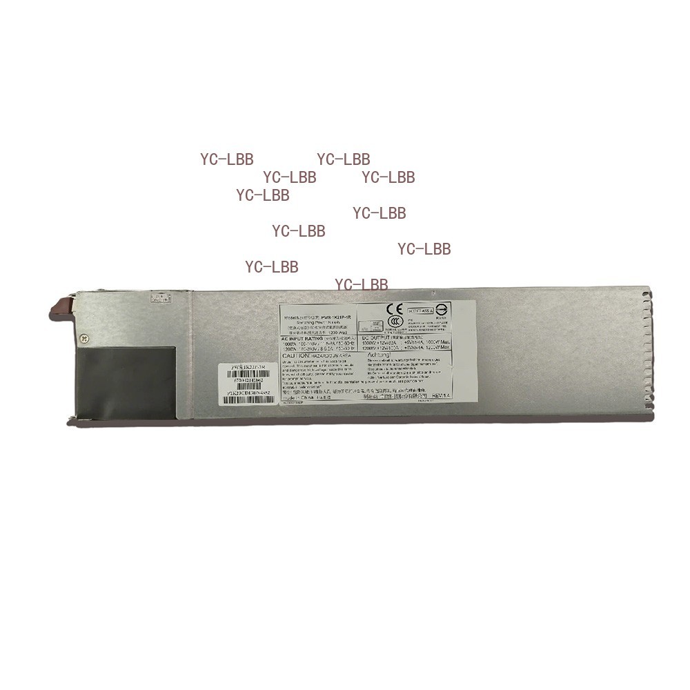 PWS-1K21P-1R 1200W 1U Server Power Supply Replacement for Supermicro