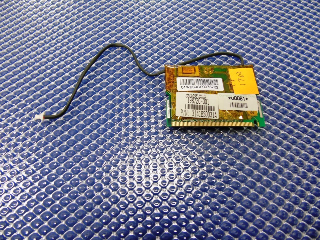 Genuine Compaq Presario 1700 Laptop Modem Mini PCI 56K 198720-001