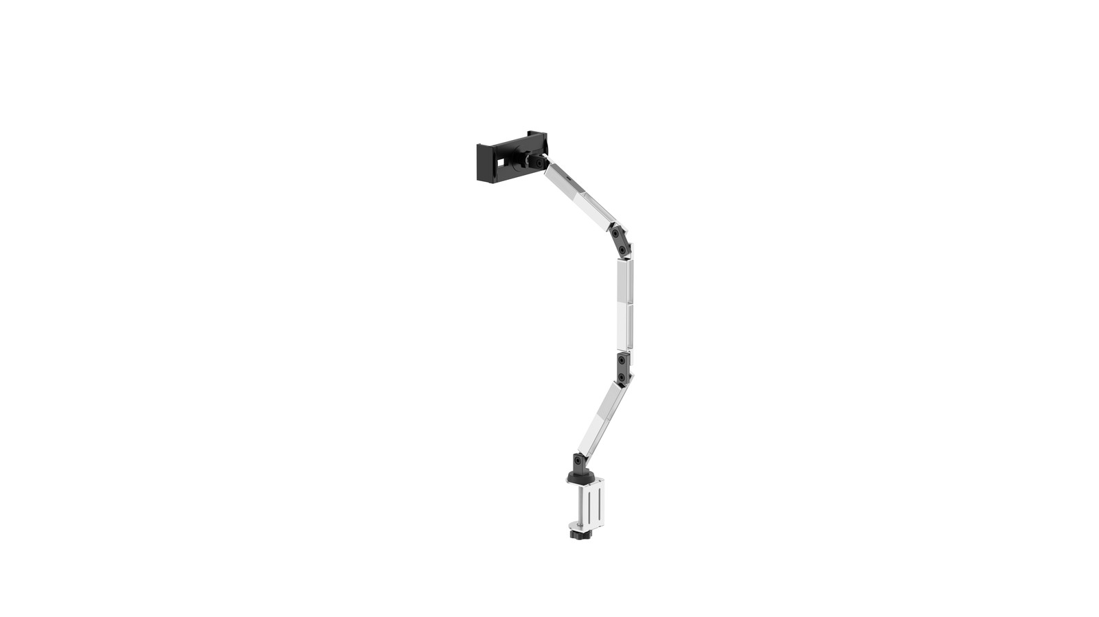 ORICO Aluminum Tablet Monitor Arm, Foldable Stand with USB Ports for iPad/