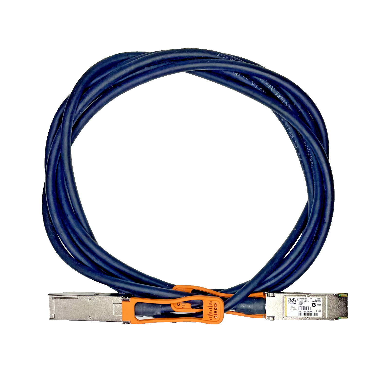 Cisco QSFP-H40G-CU3M 40GBASE-CR4 Passive Copper DAC Direct-Attach Cable 3M