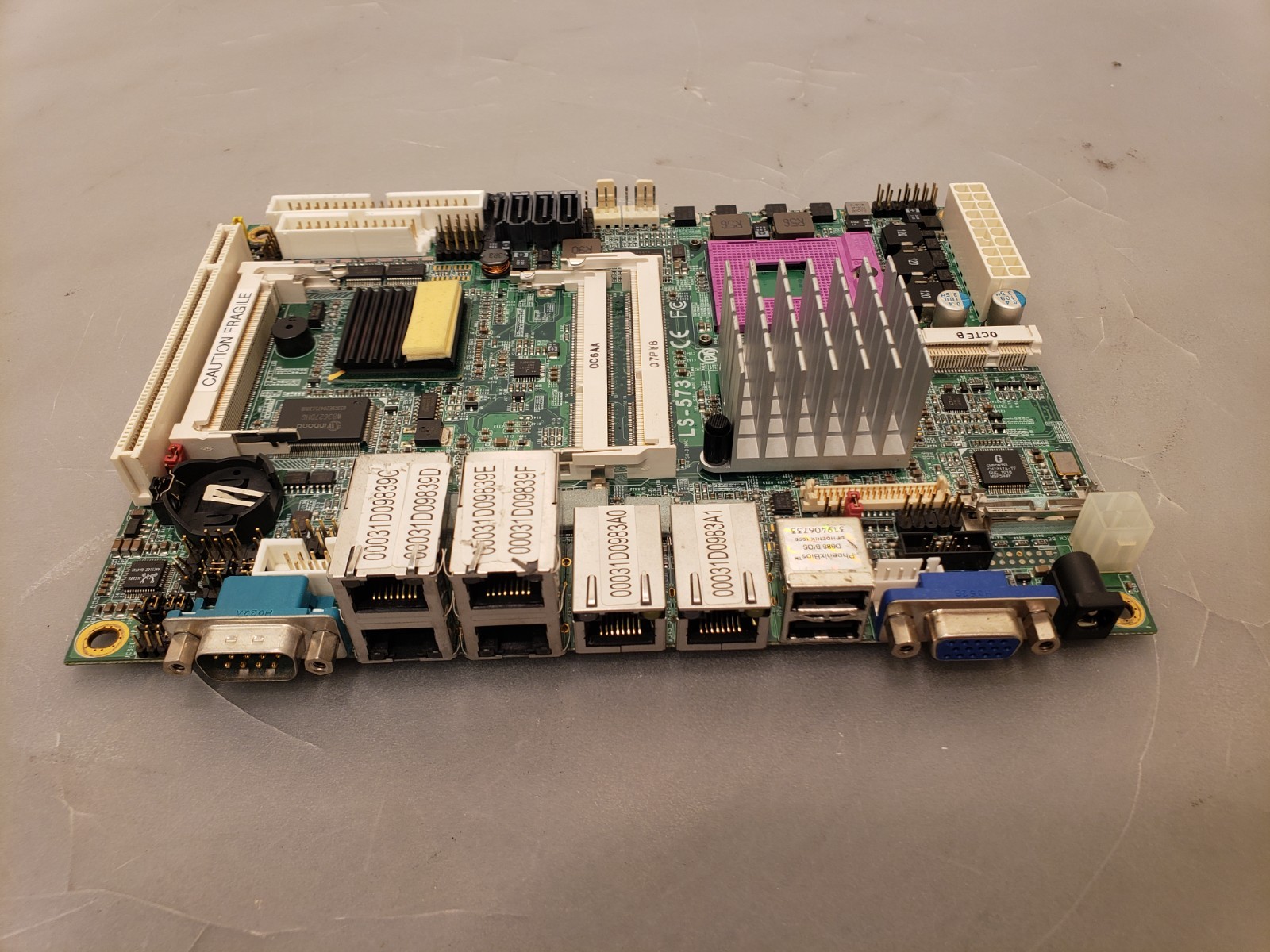 Commell LS-573 5.25" Single Board Computer SBC Industrial Motherboard Socket P