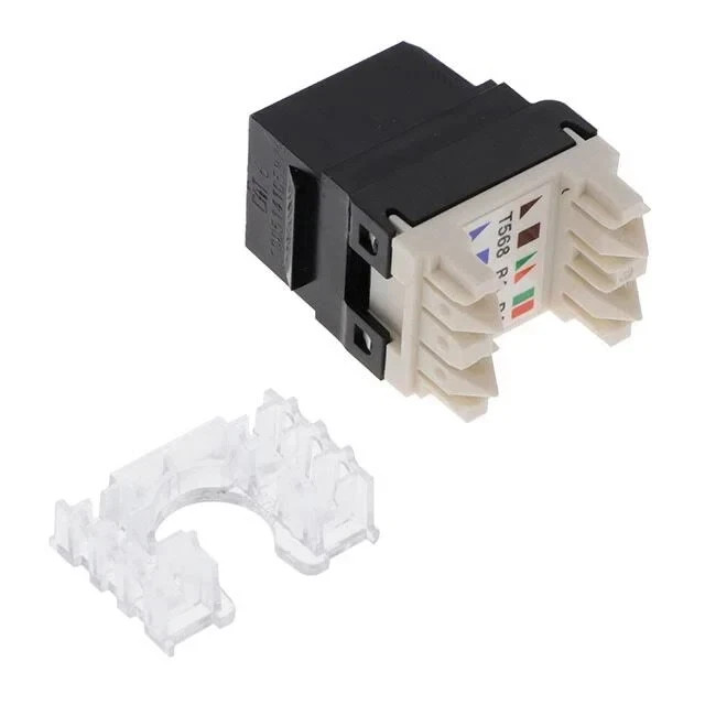 Panduit NetKey NK688MBL Cat6 Keystone Jack black  Box of 50 Data Jacks NEW