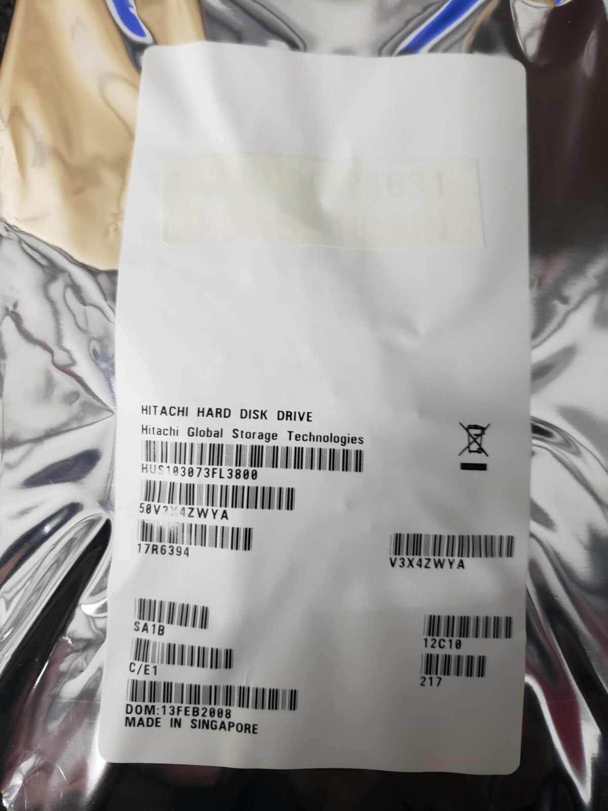 NEW Hitachi Sun 390-0265 73.4GB 10K RPM SCSI Disk (HUS103073FL3800) 5q