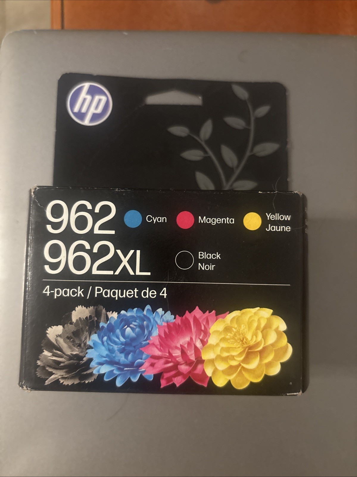 HP 962 962XL GENUINE INK CARTRIDGES 4 pack- Blk/ Yellow/Mag/Cyan, EXP. 2/2028