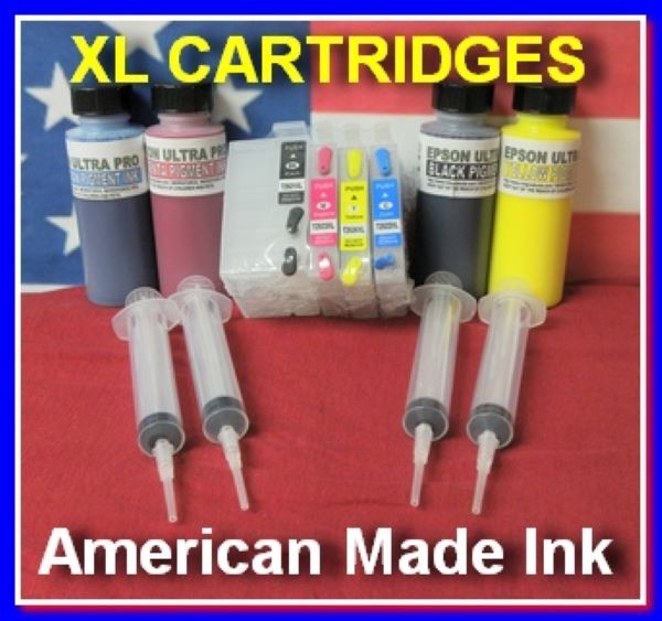 Compatible Sublimation Refill Kit Cartridges For Epson # 127 Cartridges  