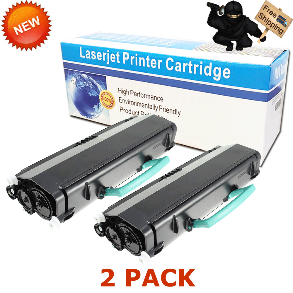 2 PK E360H11A Toner For Lexmark e360dn e460dn e462dtn e260d 9K Pages OEM Quality