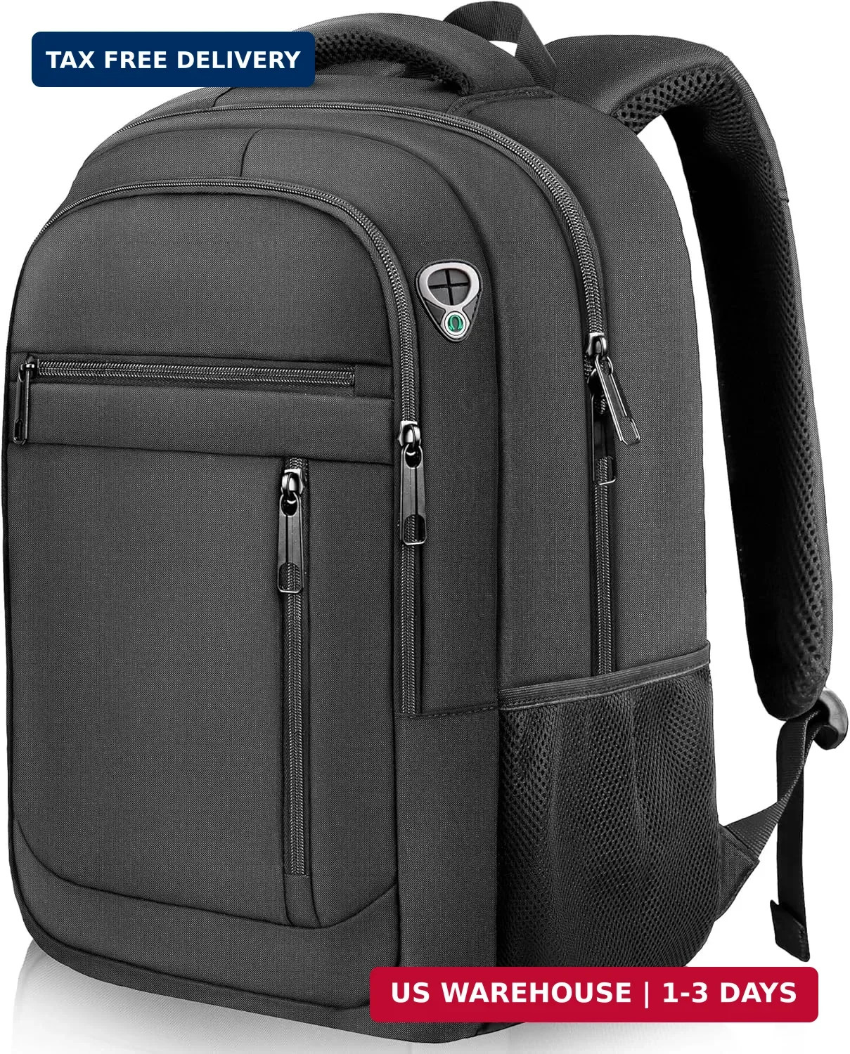 Travel Backpack for Men,Lightweight 40L Business 17" Laptop Daypack | Durable, W