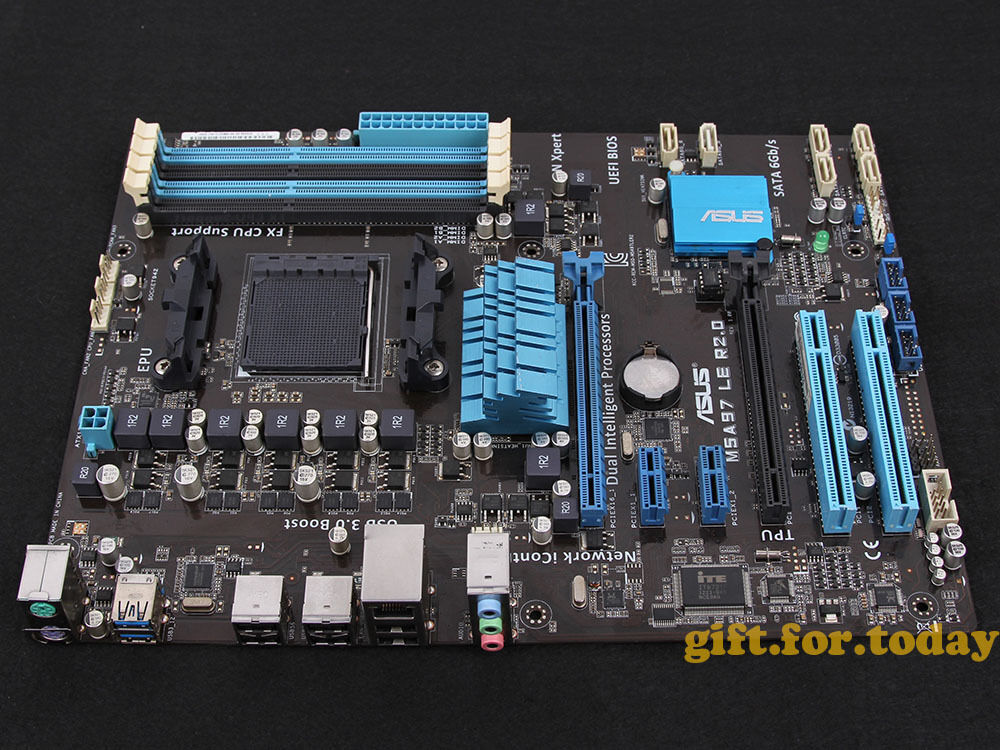 Original ASUS M5A97 LE R2.0 AMD 970 Motherboard Socket AM3+ DDR3