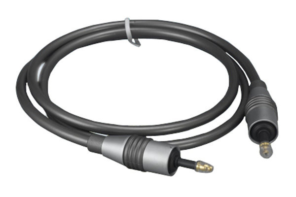 3'-12' Mini Toslink Digital Fiber Optical Audio Cable 3.5mm S/PDIF Metal Connect