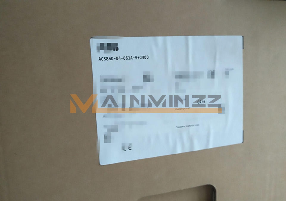 1PCS ABB FREQUENCY CONVERTER ACS850-04-061A-5+J400  new via FedEx or DHL