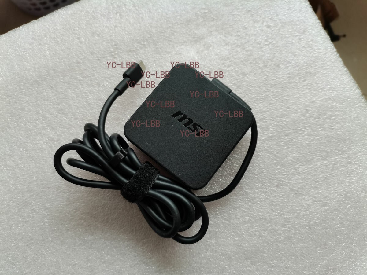For MSI Claw A1M-052US ADP-65SD B Delta/MSI 20V 3.25A USB-C 65W Charger