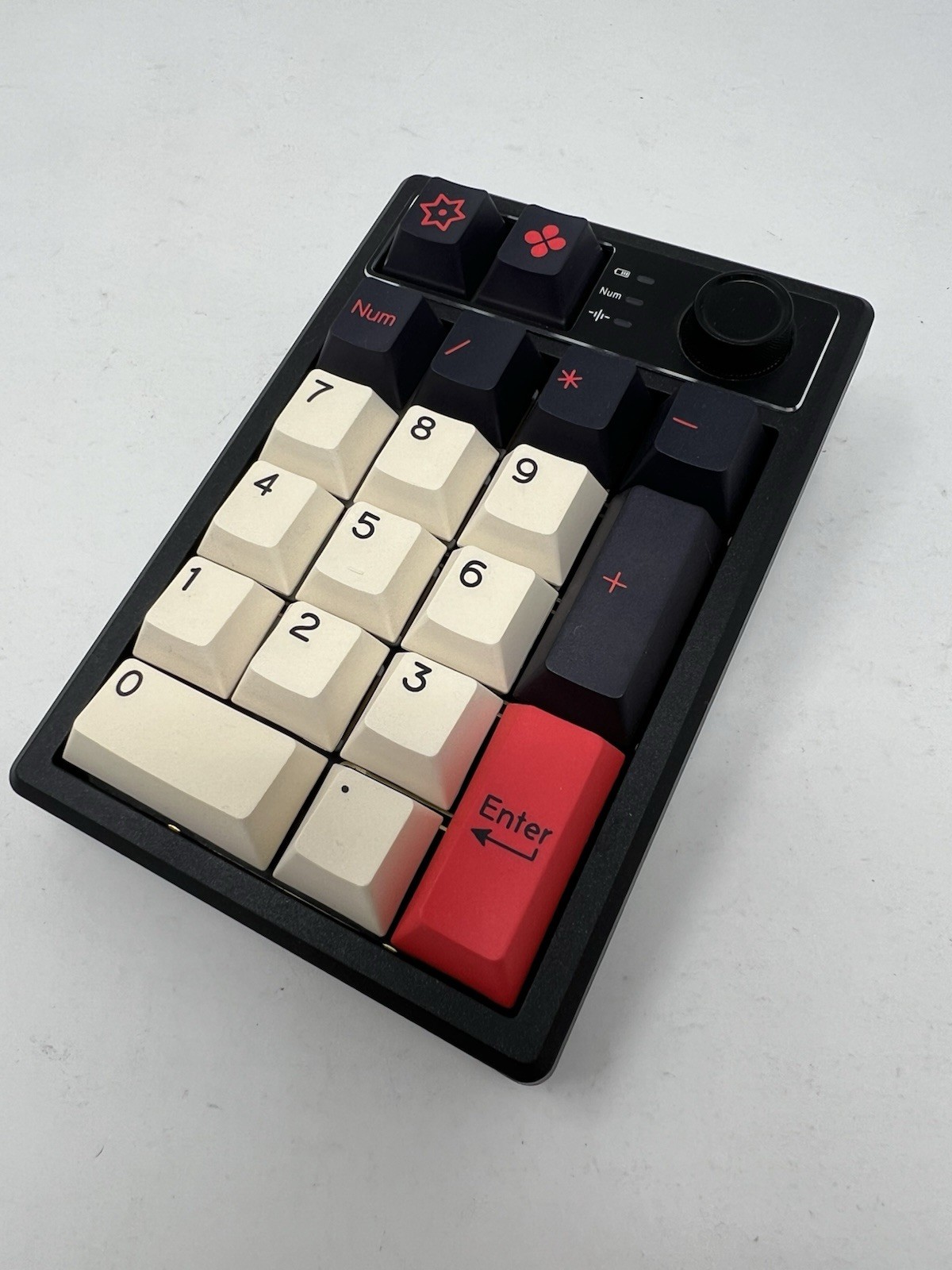 K19 Wireless Numeric Keyboard, Mechanical Number Keypad Hot-swappable Bluetooth
