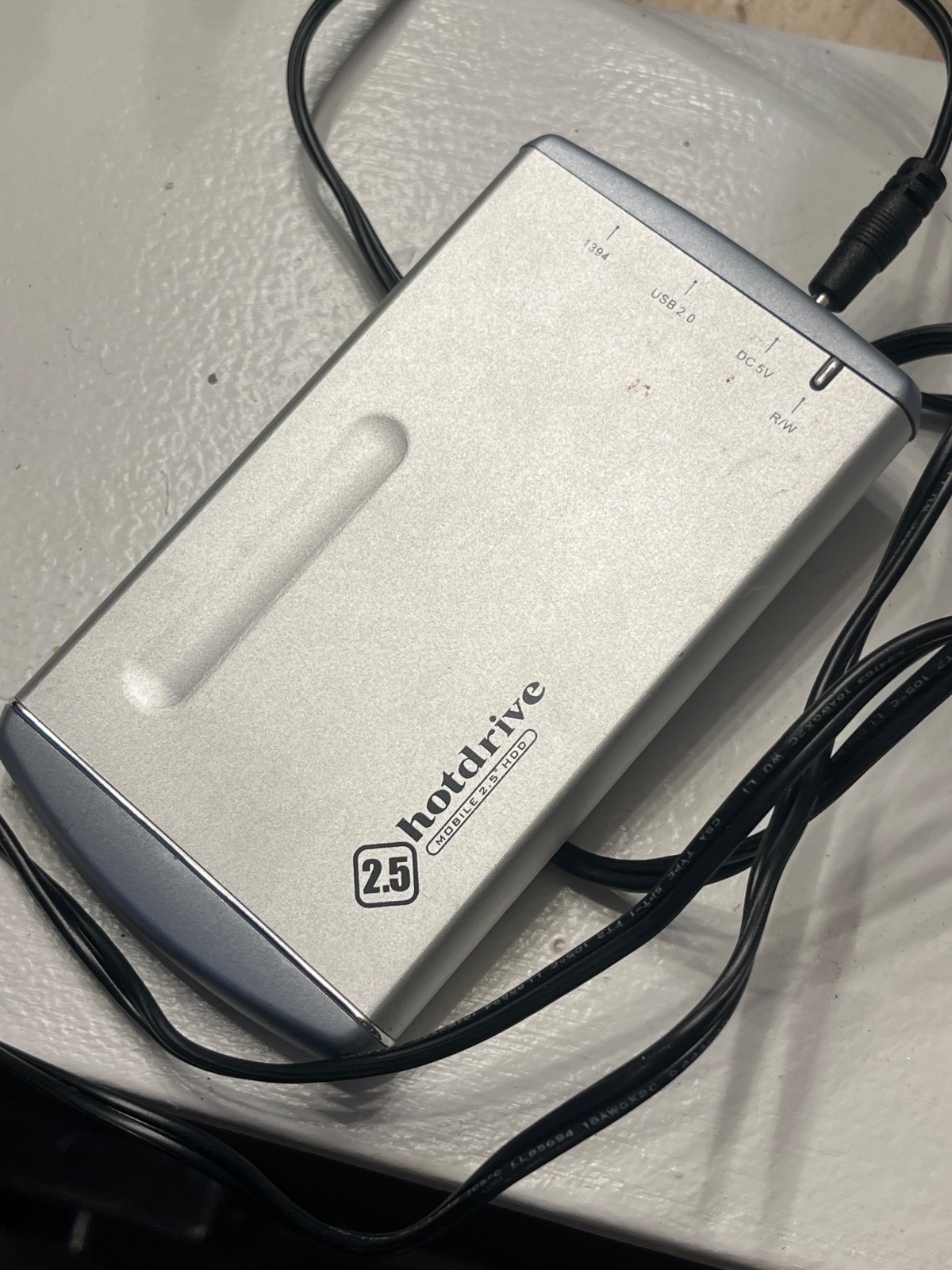 Used Hotdrive Mobile 2.5"Hard disk For compact 2.5"sz HD1-U2 USB2.0 to IDE & Cas