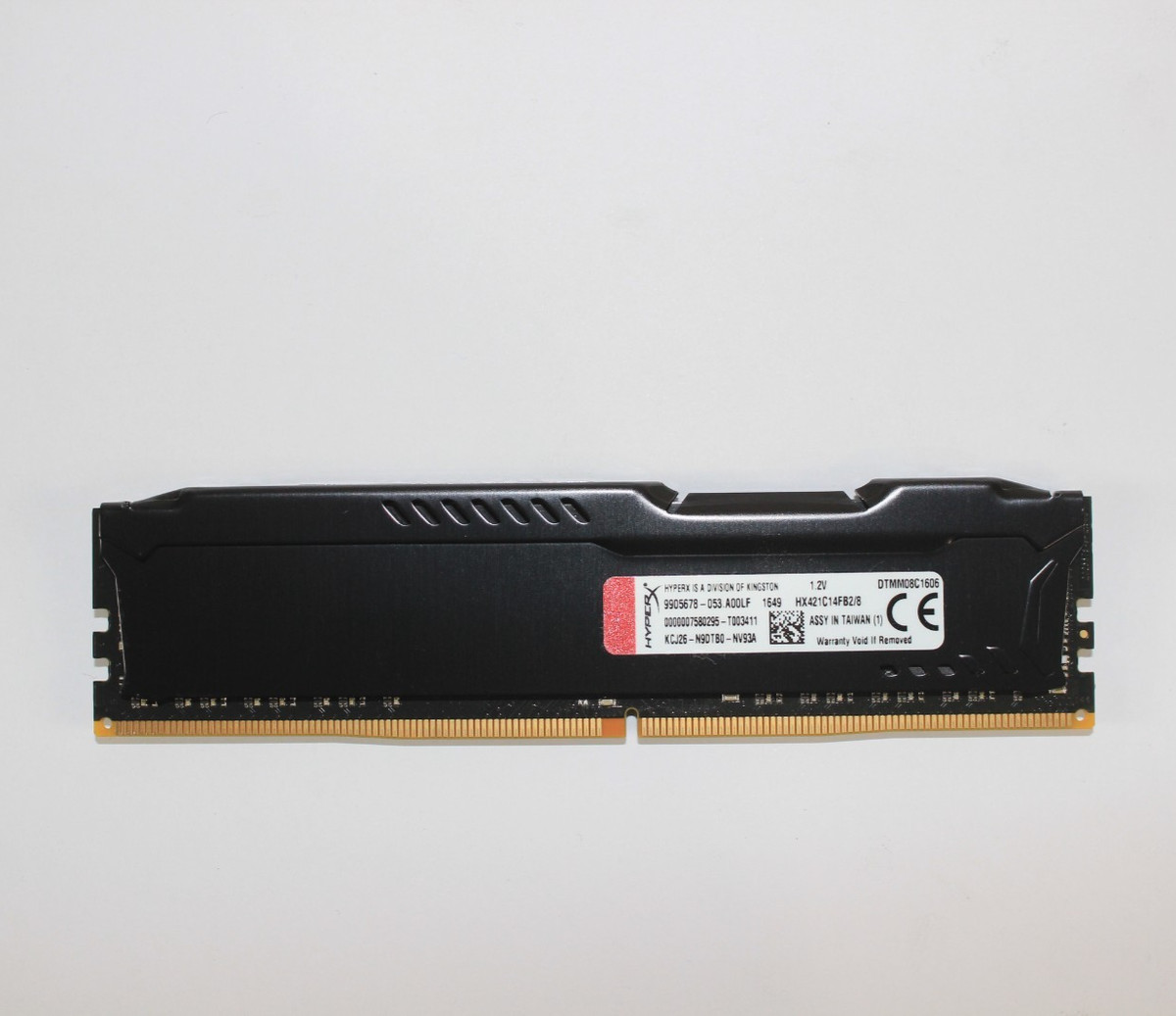 HYPERX FURY 8 GB DDR4 DESKTOP RAM PC4-2133P HX421C14FB2/8, SKU 23912
