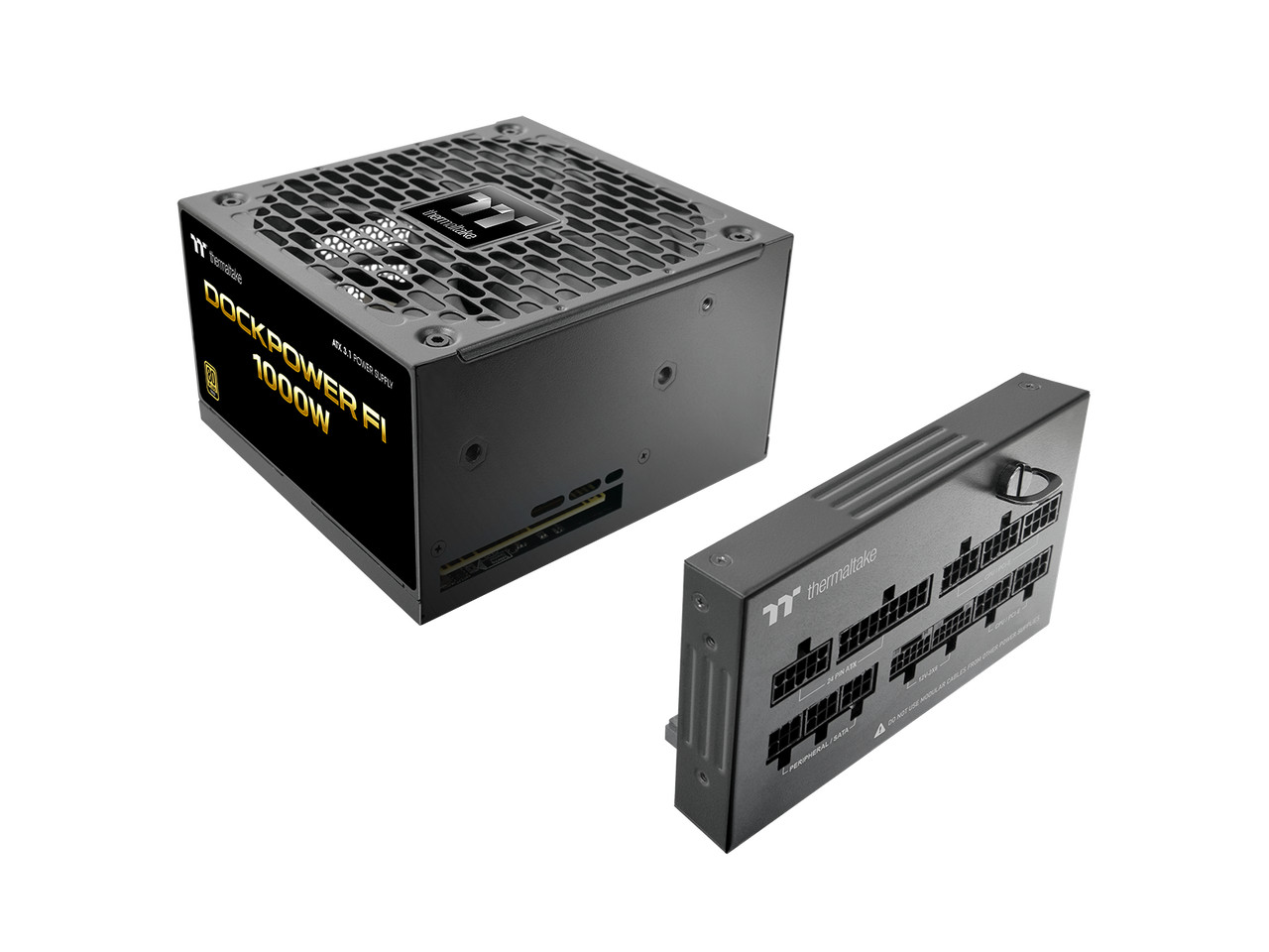 Thermaltake Dockpower FI 1000W; ATX 3.1; Native PCIe 5.1 12V-2X6; Modular;