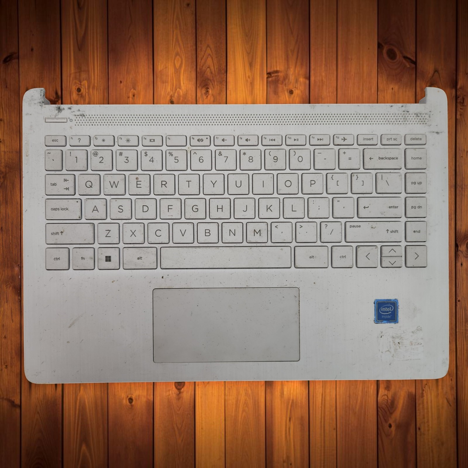 HP 14-dq0052dx Laptop ~ Palm Rest with Keyboard & Trackboard 