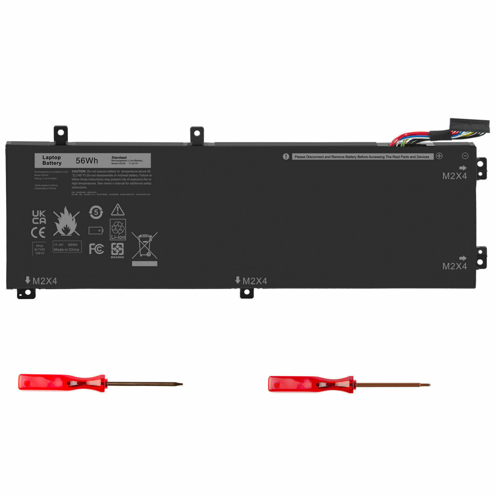 6GTPY/H5H20 RRCGW Battery for Dell XPS 15 9570 9560 9550 7590 Precsion 5530 5520