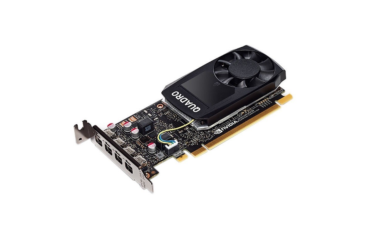 Open Box 4GB PNY nVIDIA Quadro P1000 GDDR5 4x MDP Graphics Card VCQP1000-PB