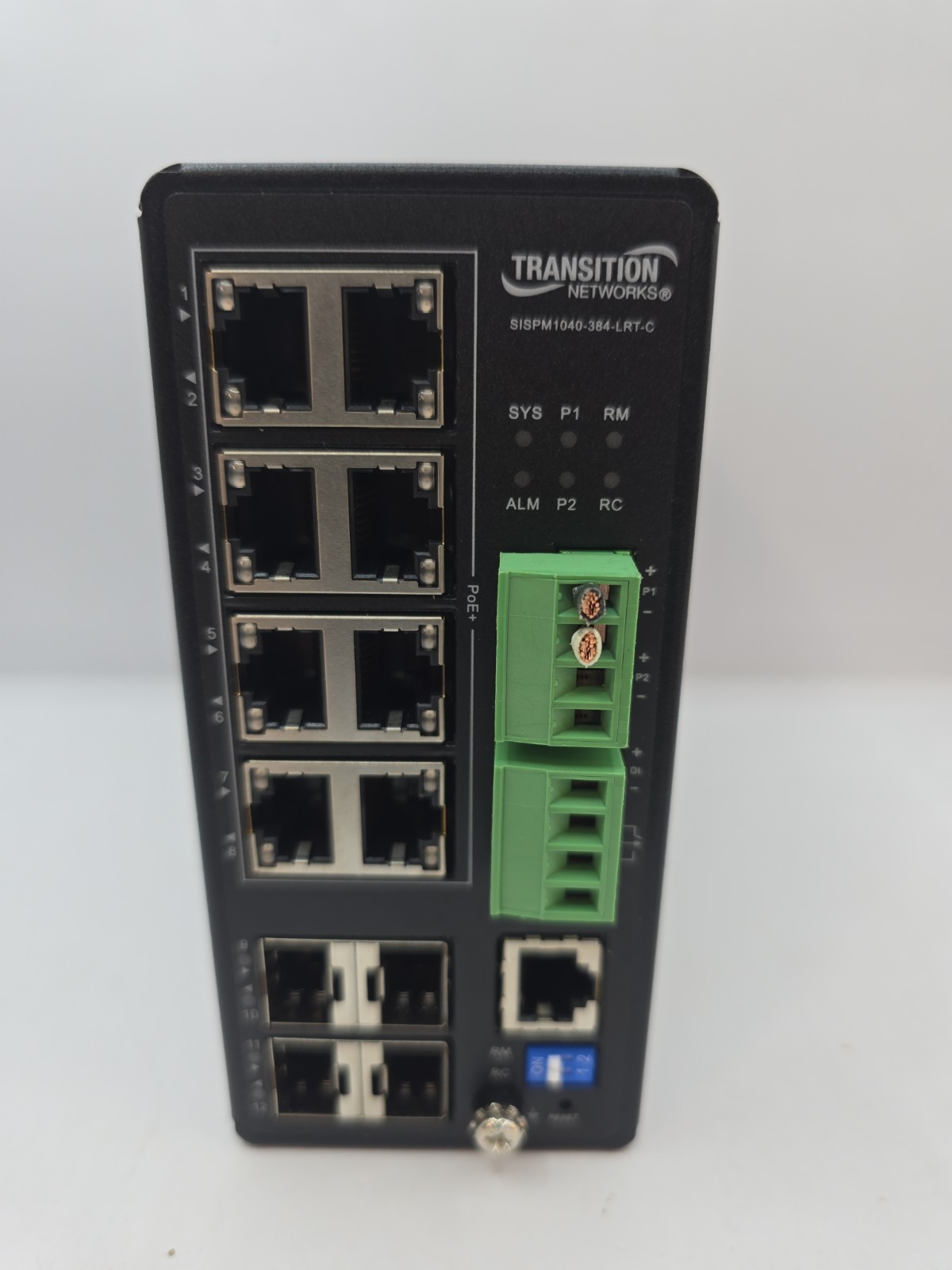 Transition Networks SISPM1040-384-LRT-C Managed Switch
