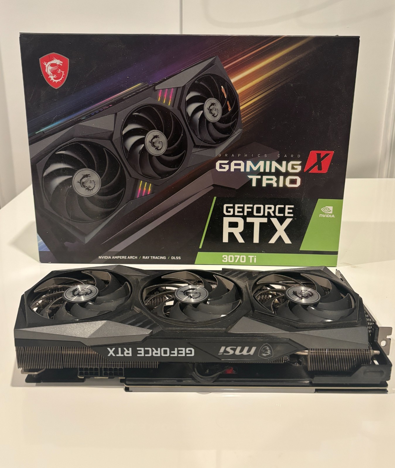 MSI GeForce RTX 3070 Ti GAMING X TRIO 8GB GDDR6X Graphics Card