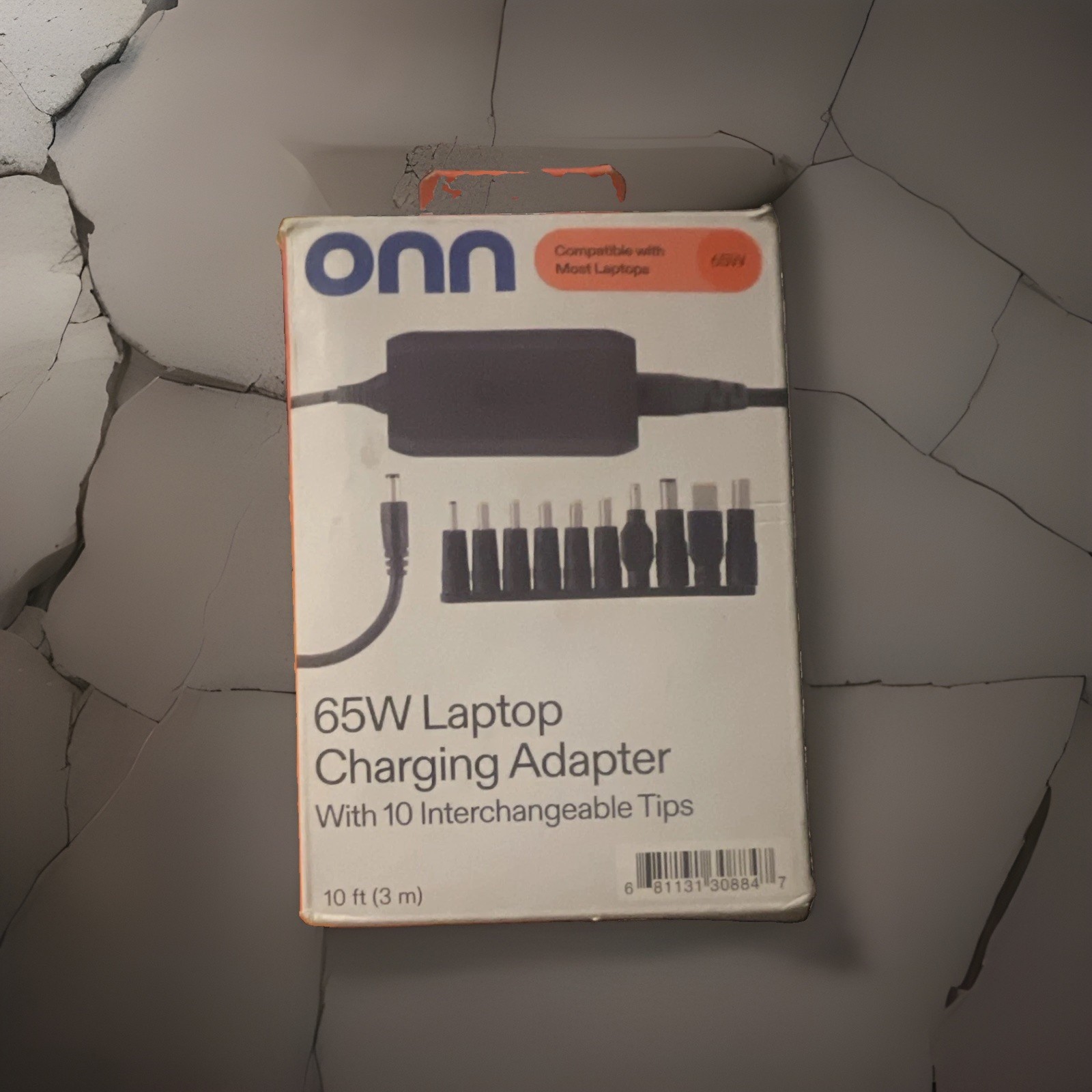 onn 65W Laptop Power Adapter 19V 3.42A Universal for Dell HP Lenovo