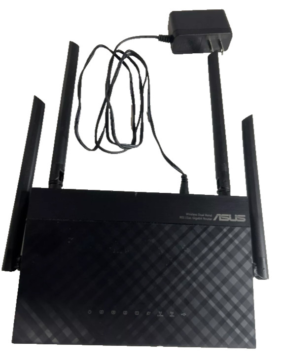 ASUS AC1200 Dual Band Gigabit Wi-Fi Router RT-AC1200 1200 MBS 4 Gigabit Port