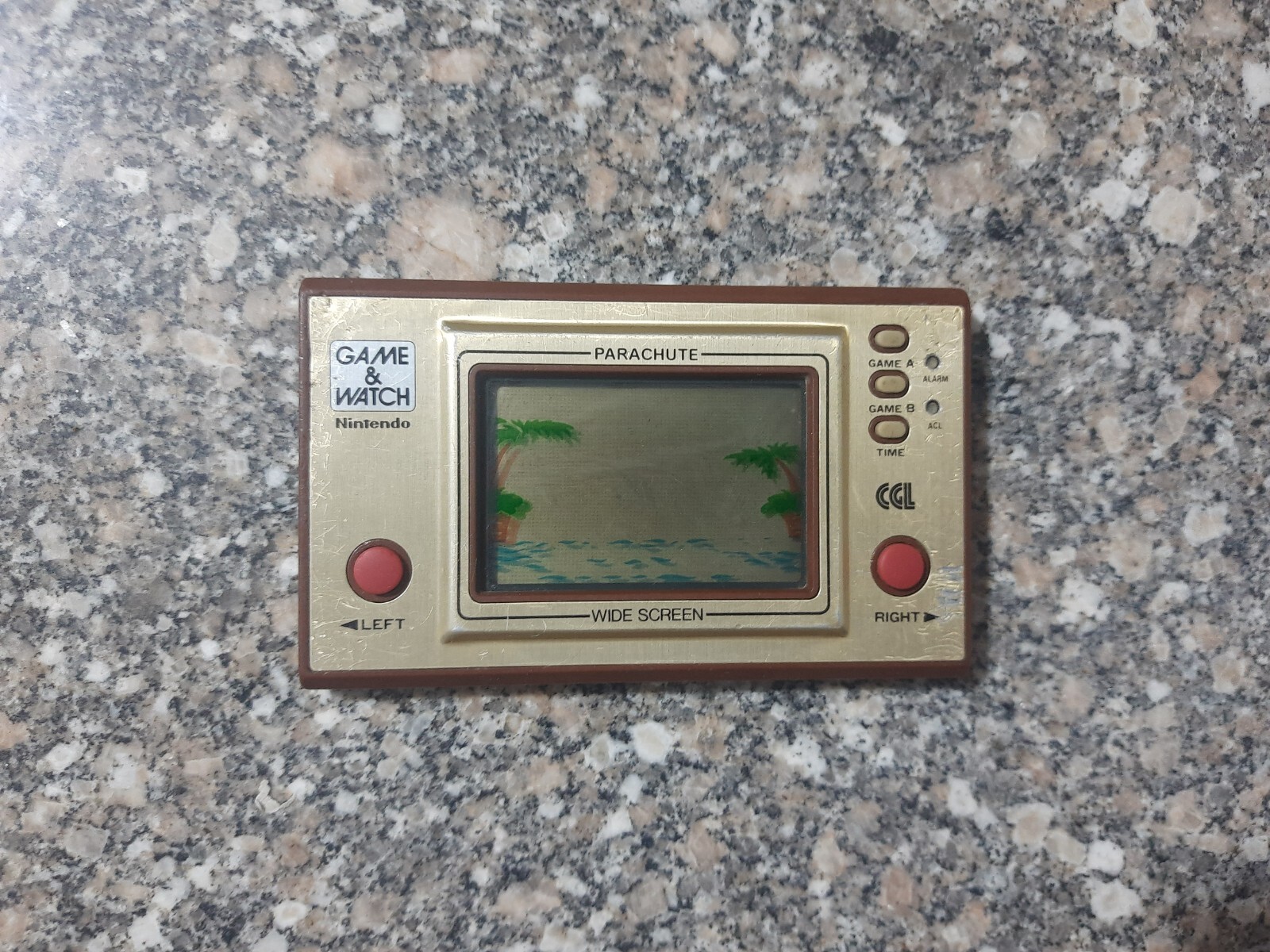 CGL Nintendo Game and Watch Parachute 1981 Wide Screen NINTENDO JAPAN 