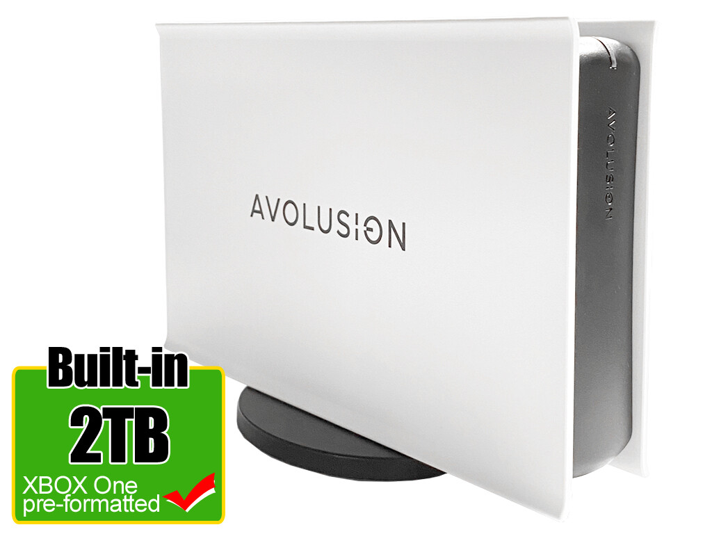 Avolusion PRO-5X Series 2TB USB 3.0 External Gaming Hard Drive XBOX One Orig S&X