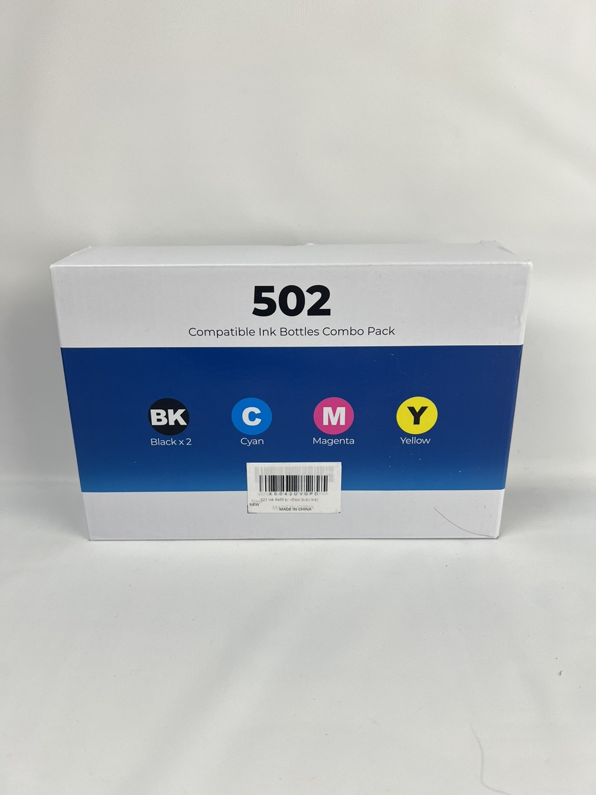 502 Compatible Ink Bottles Combo Pack Of 5. High Quality Printer Ink