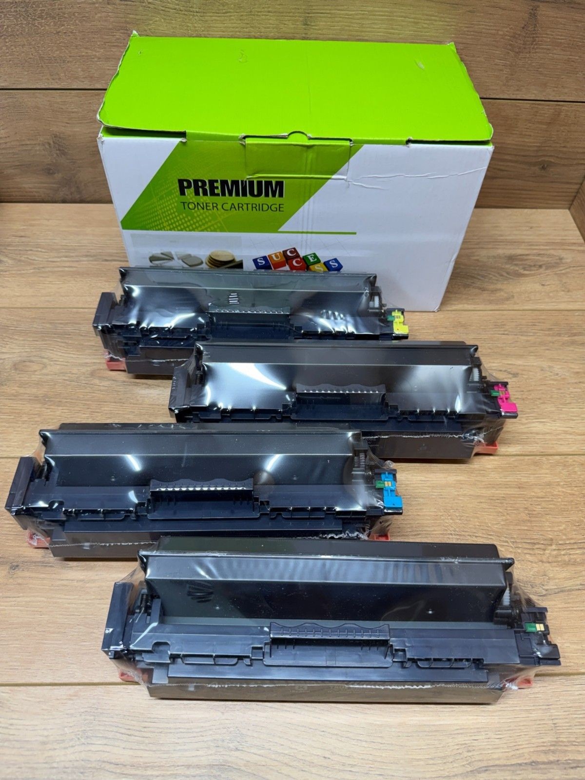 True Image 4 Color Toner Replaces 410X HP Laserjet CF410X CF411X CF412X CF413X