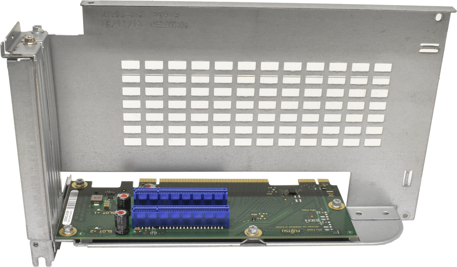 Fujitsu Riser Card D3274-A12 K1495-C18 2x PCIe Gen3 x8 for Primergy RX2540 M1 M2