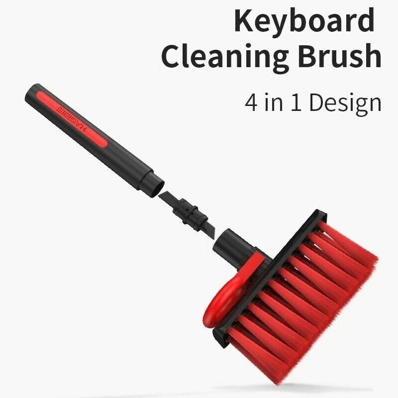 4 in 1 Keyboard Crumbs Removal Kit Brush Computer Cleaning Tool Dust Corner