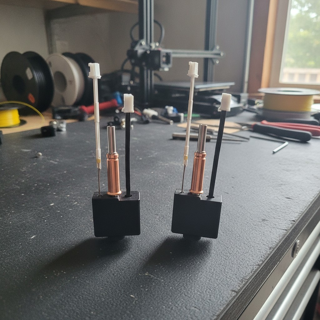 2PCS Kobra 3 V2 Precision Hotend Extruder with All-Metal Design & Nozzle