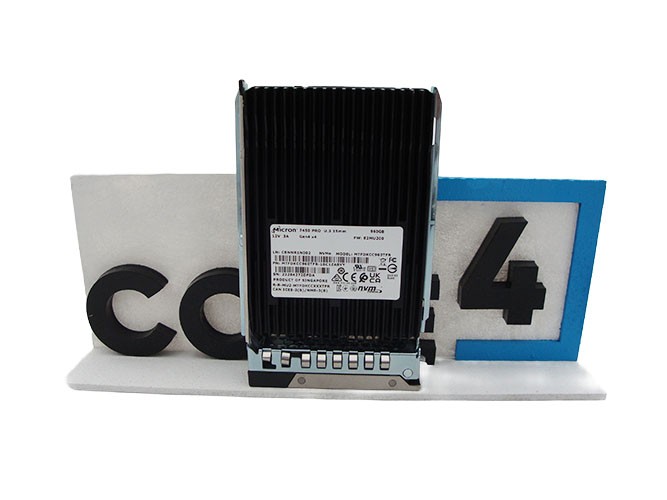 DELL MTFDKCC960TFR MICRON 960GB U.3 7450 NVMe U.3 SSD *New Bulk* - NG1C6