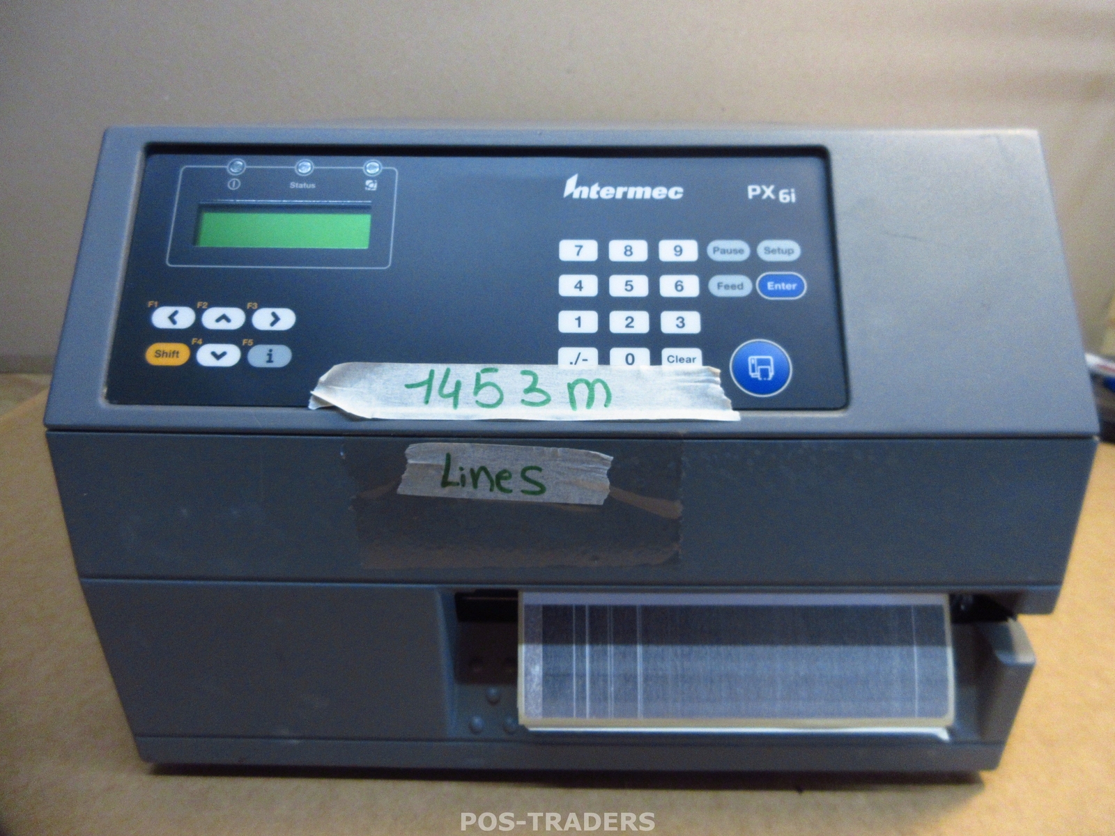 Intermec EasyCoder PX6i Industrial Thermal Label Printer 300dpi LAN USB - 1453m