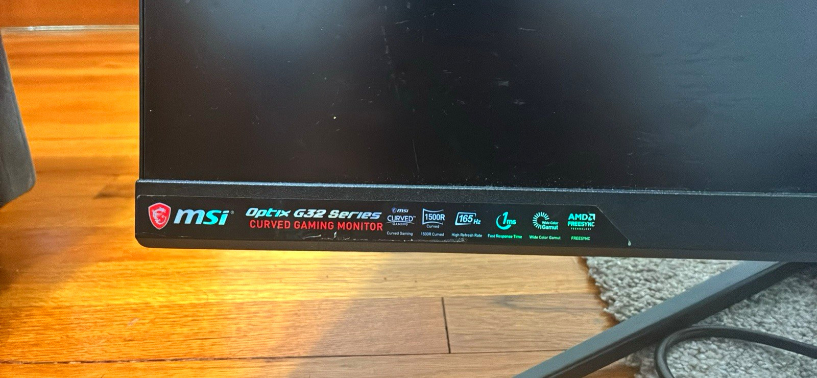 MSI Optix G32 Series 32" Curved Gaming Monitor 165Hz 1ms FreeSync 1080p
