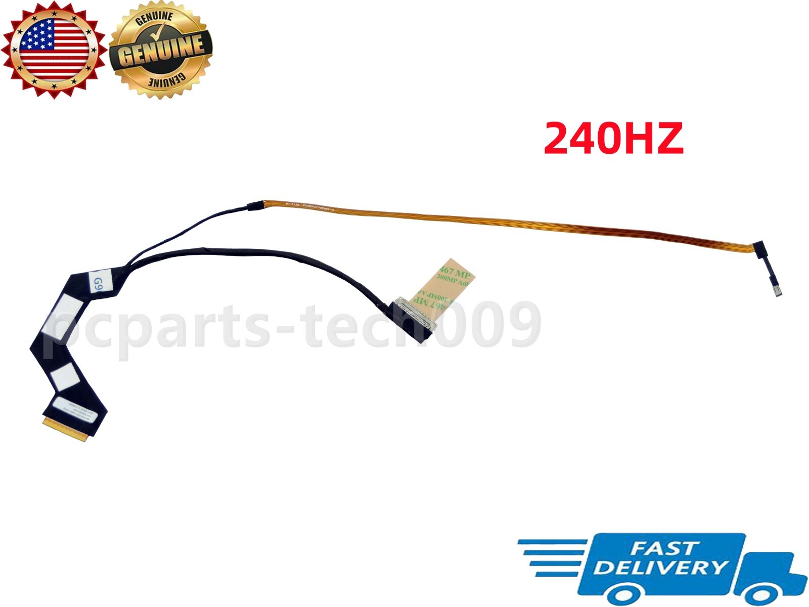 Genuine MS15CK LCD Screen Cable For MSI Delta 15 A5EFK 240HZ K1N-3040287-H39