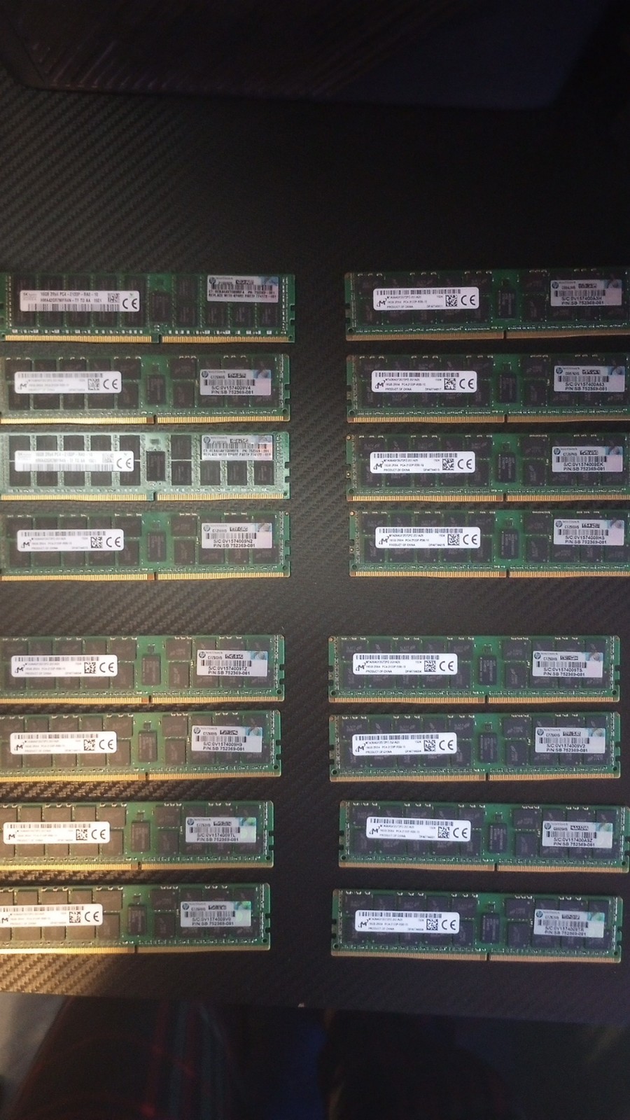 Micron 256GB DDR4-2133 ECC Server RAM MTA36ASF2G72PZ-2G1