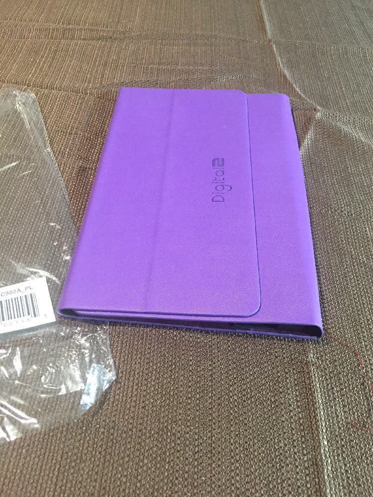 Digital2 ACC902A_PL Magnetic Case - Fits 9 D2-961G/9041 Tablets (Purple)
