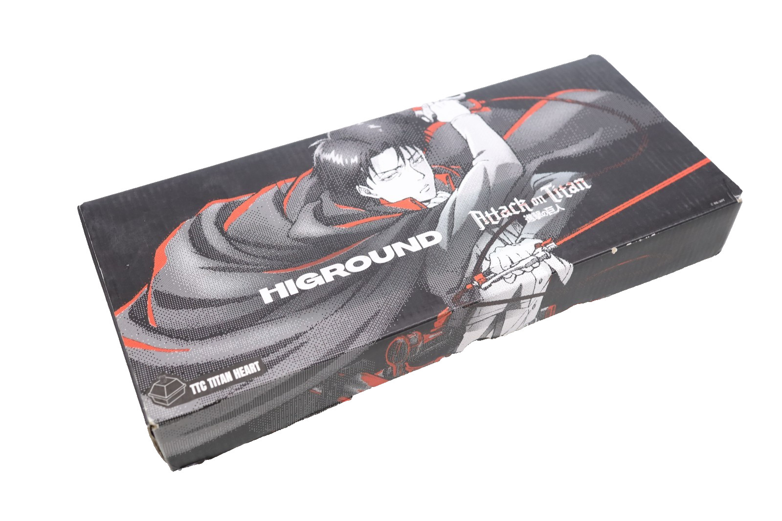 Higround x Attack on Titan Basecamp 65 Levi  Hot-Swap Mechanical Keyboard