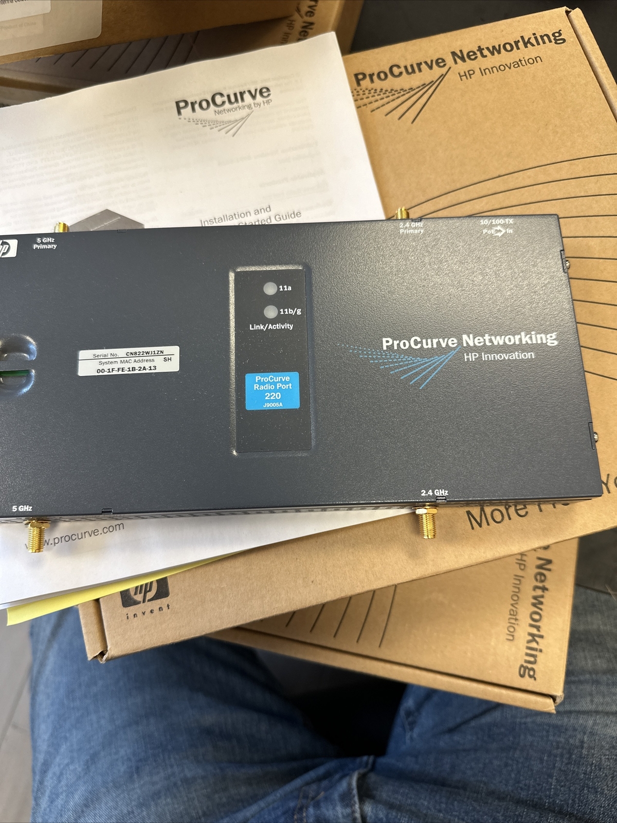 HP J9005A Procurve Radio Port 220 Wireless Bridge