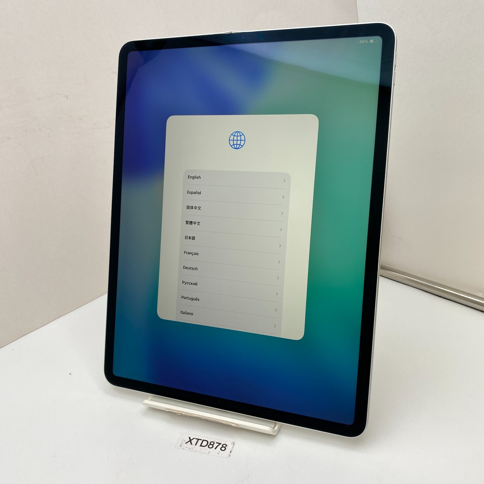 Apple iPad Pro 12.9" 3rd Gen. 64GB, Wi-Fi - Silver A1876 - Fair Condition