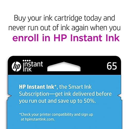 TRI-COLOR - HP 65 TRI-COLOR INK CARTRIDGE | WORKS WITH HP AMP 100 SERIES, HP