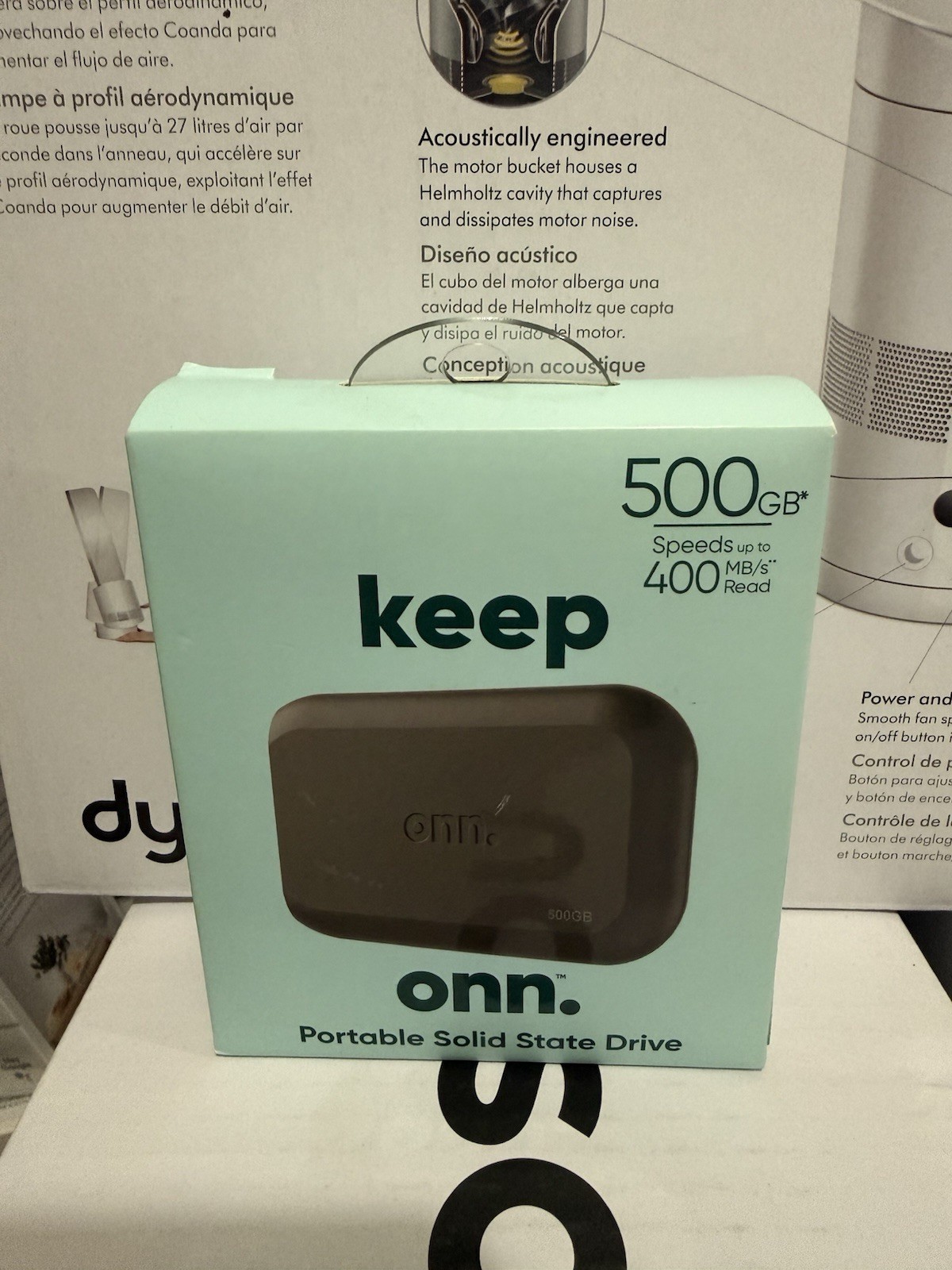 NEW onn  Portable SSD 500 GB