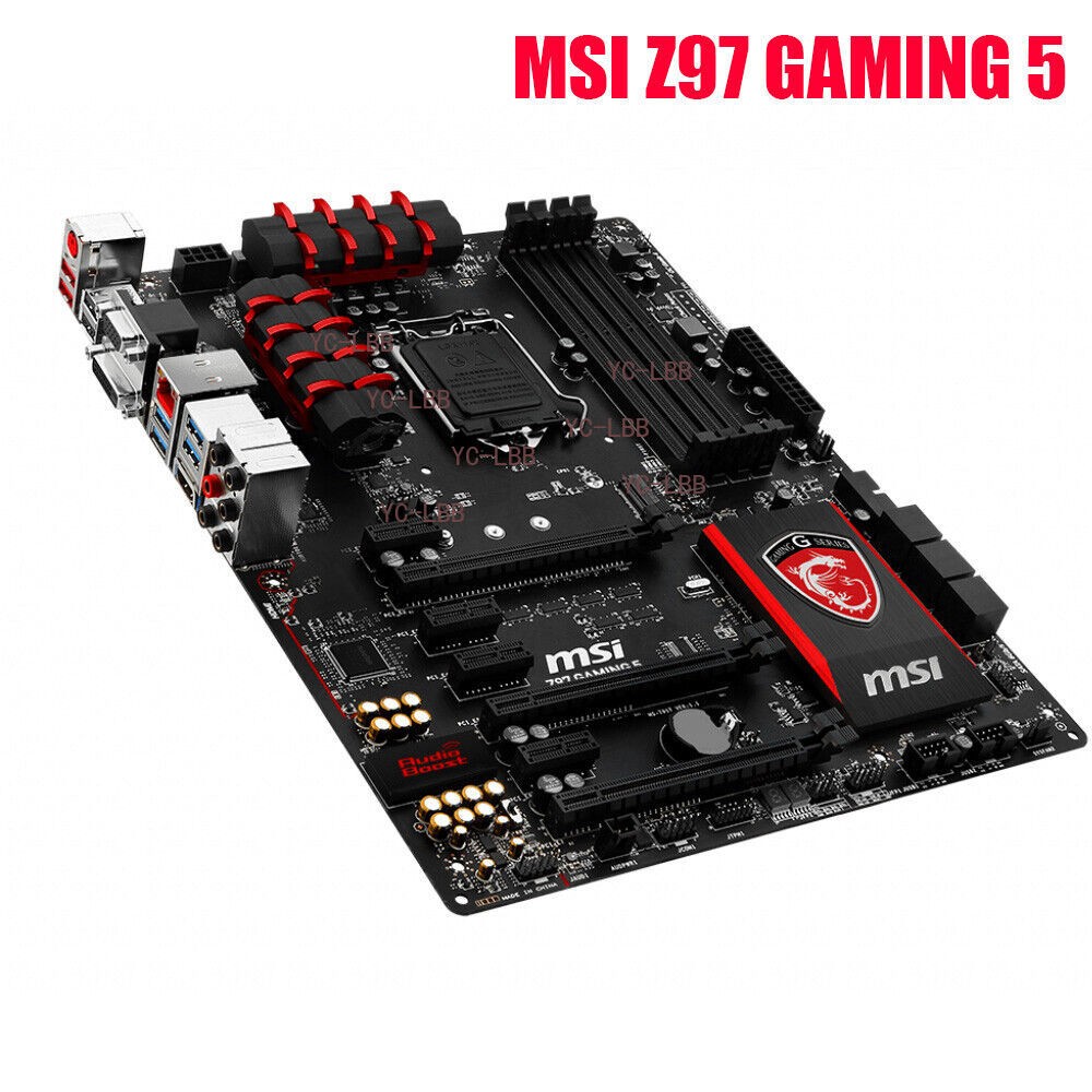 FOR MSI Z97 GAMING 5 Motherboard LGA 1150 DDR3 ATX Mainboard