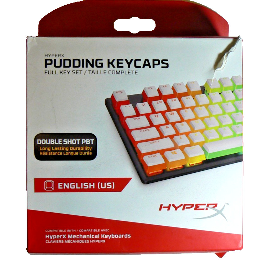 Bulk Lot of Pudding Keyboard Keycaps | Mixed OEM Profile | For Parts or Repa