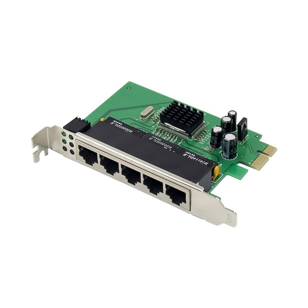 5 Port RJ45 Network Switch PCIe Fast Ethernet 10/100Mbps Switch Board card