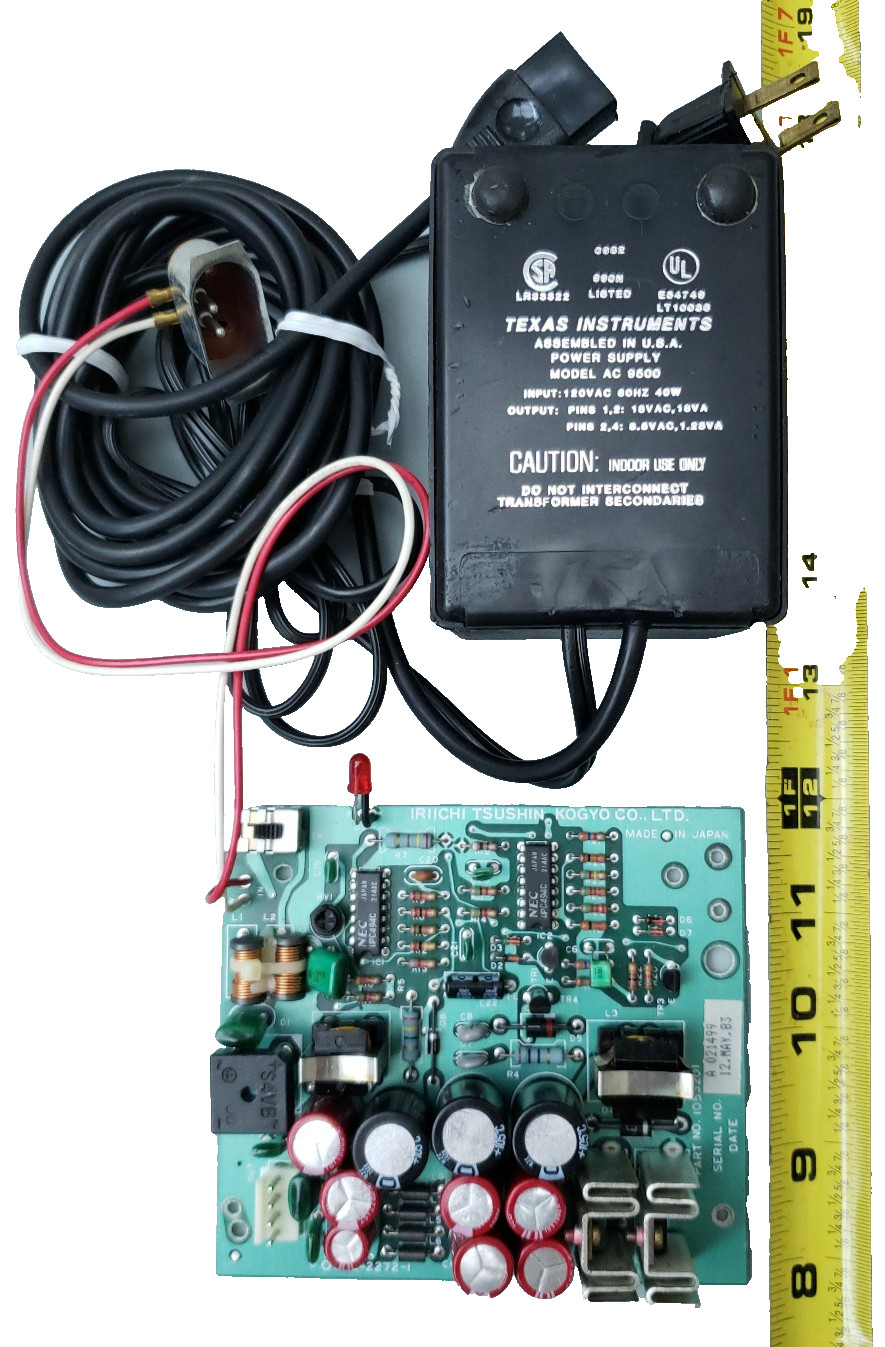 Brand New TI-99/4A Computer POWER SUPPLY Board & 18V TI-99/4A Power Transformer