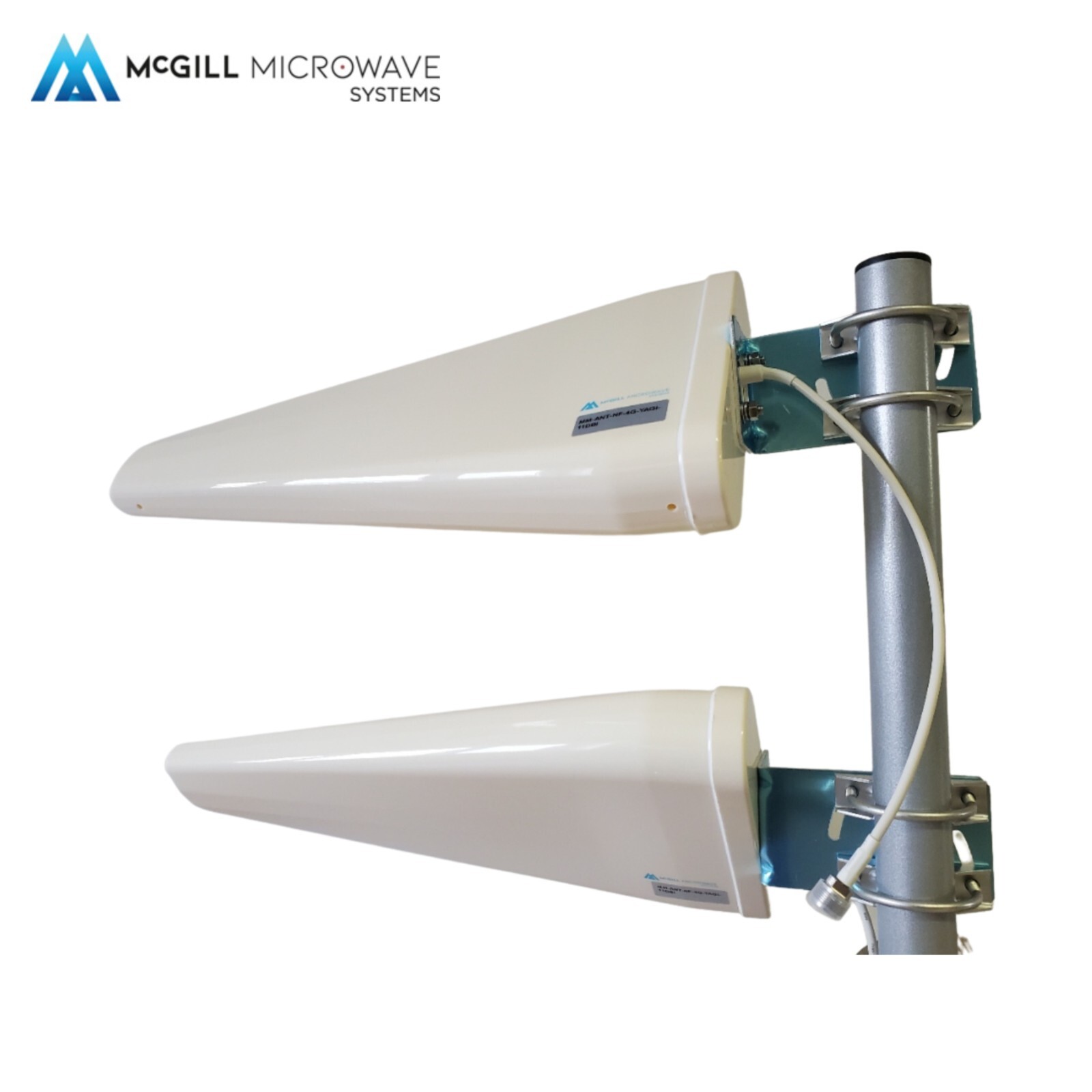 Twin 4G Yagi Antenna LPDA Directional Broadband 11dBi Gain Vertical Polarised